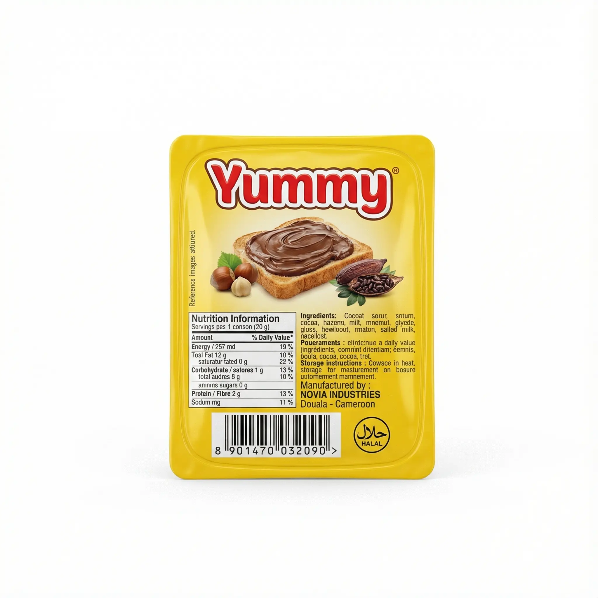 chocolat yummy cameroun stick gourmandise pratique